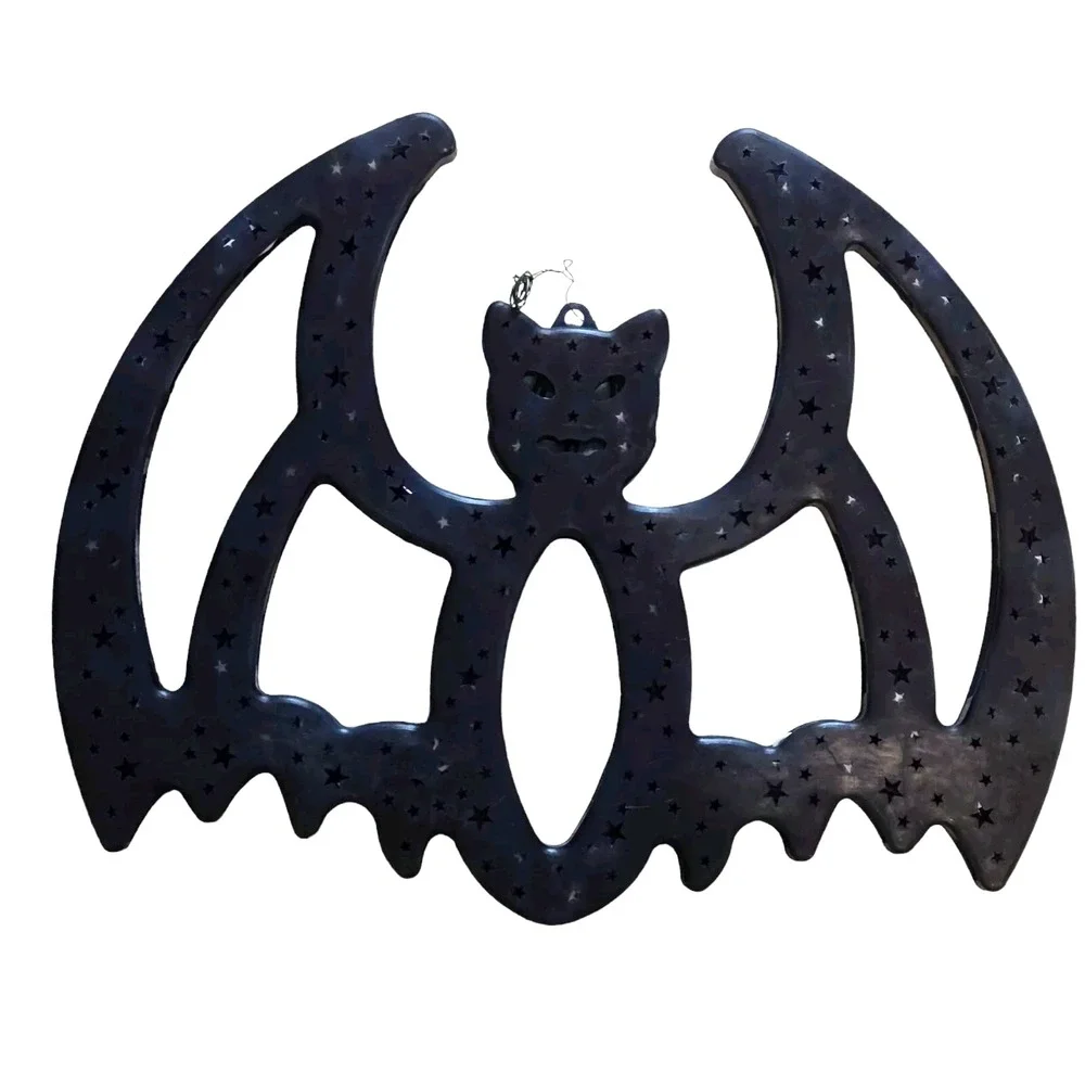 Halloween Bat Light Up Window Wall Decor Plug In 14